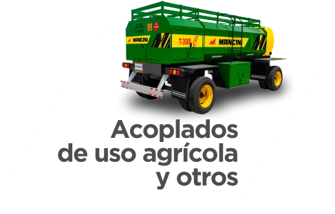 Acoplados agrícolas y otros